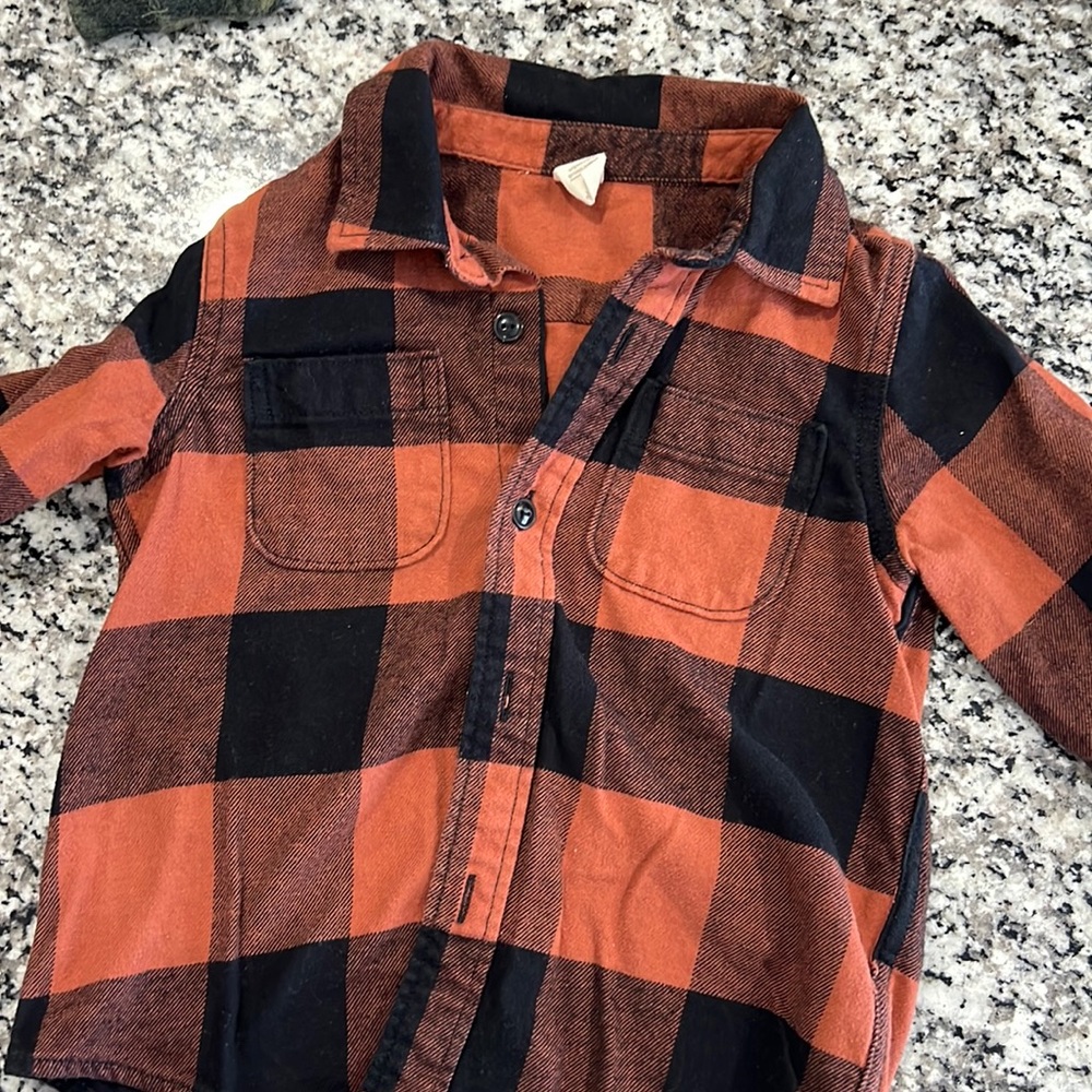 Toddler boys Gap button up